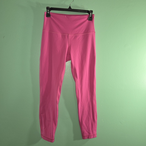 Lululemon Athletica Hot Pink Leggings - Picture 1 of 4